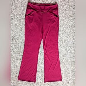 NWOT XL Yoga Stretch Pants 2 front & back pockets, Red